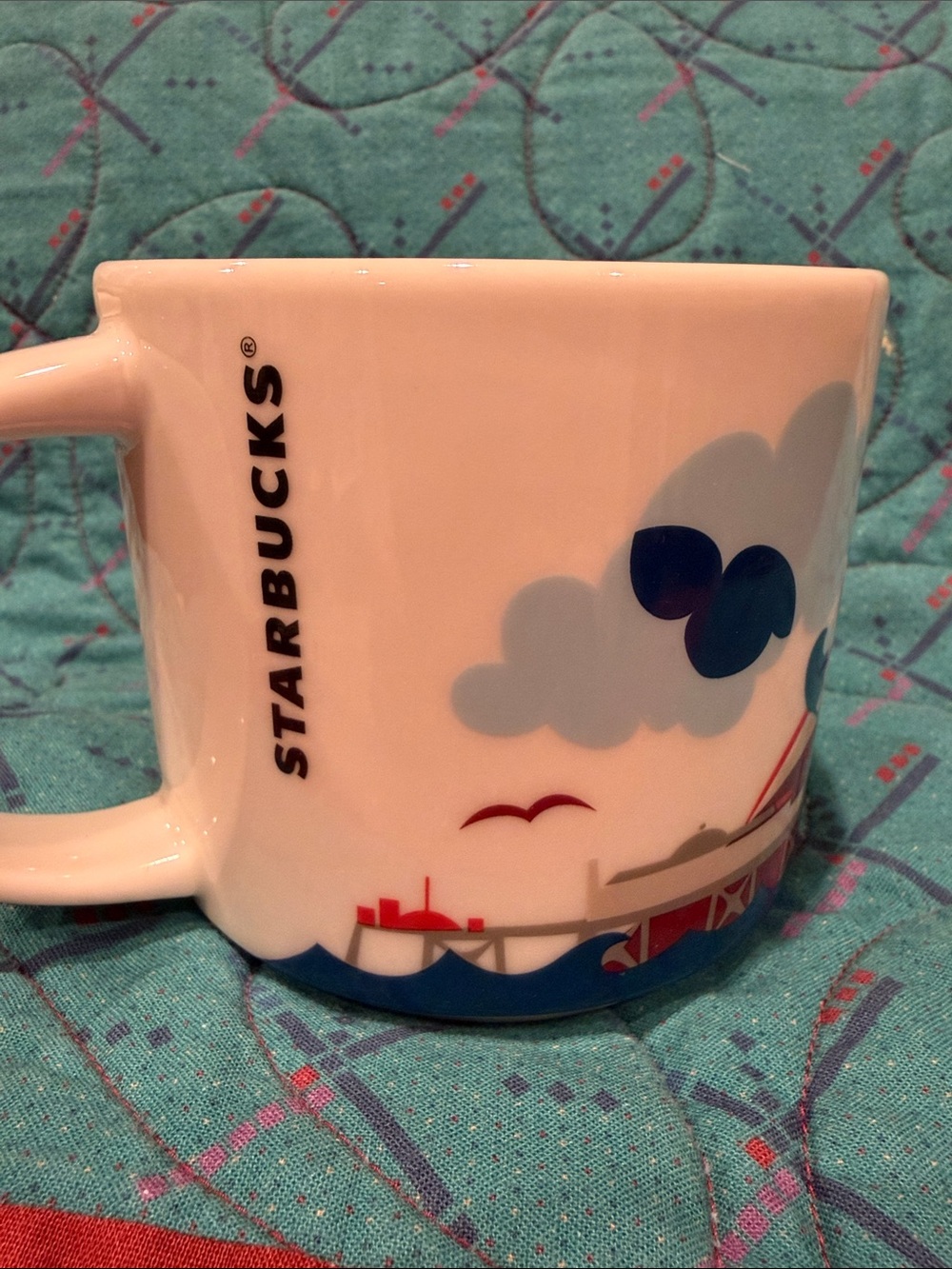 Starbucks, you are here collection mug, England, London